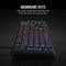 Corsair K55 CORE - Gamingtoetsenbord - RGB-verlichting 10 zones - Zwart
