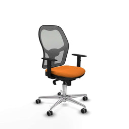 Piqueras y Crespo 1D086G0 - Bureaustoel - Hoogteverstelbaar met armleuning - Oranje