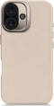 DECODED iPhone 16 - Leren Hoesje - MagSafe-compatibel - Clay Beige