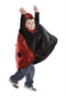 Den Goda Fen Verkleedkledij Spin/Vleermuis - Omkeerbare cape - 110-116cm - 4-6 jaar - Multi