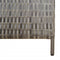 vidaXL - Kamerscherm - 4 - panelen - poly - rattan - grijs