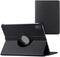 imoshion Tablet Hoes - Geschikt voor Lenovo Tab P12 - 360° Draaibare Bookcase - Zwart