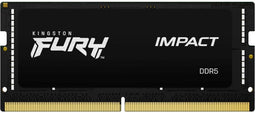 Kingston Fury Impact KF560S38IB-16 - DDR5 SO-DIMM Geheugen 16GB 6000MT/s - Zwart