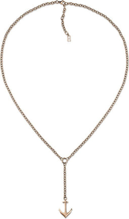 Tommy Hilfiger TJ2700923 - Dames Ketting - Staal - Rosé goud - 71.12 cm
