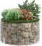 vidaXL - Gabion - paal - rond - Ø100x50 - cm - gegalvaniseerd - staal