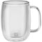 Zwilling Sorrento Dubbelwandig Koffieglas - Met oor - 355ml - 2 stuks