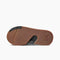 Reef Fanning Low - Heren Slippers - Rubber zool - Zwart - Maat 42