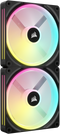 Corsair QX140 RGB - Ventilator - 140mm - 2 stuks (2-pack)