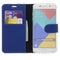 Accezz Galaxy A5 (2016) - Wallet Softcase Bookcase - 3 pashouders - Blauw