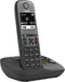 Gigaset A705A - DECT-telefoon - Antwoordapparaat 20 min opnametijd - Zwart