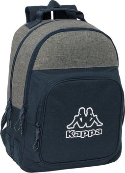 Schoolrugzak Kappa Dark navy Grijs Marineblauw 32 x 42 x 15 cm