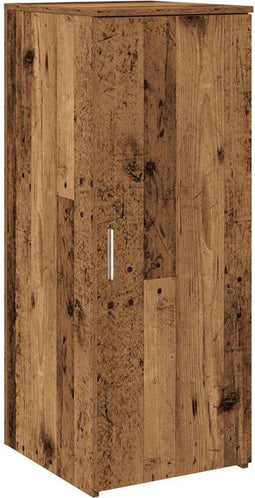 vidaXL - Opbergkast - 40x45x103,5 - cm - bewerkt - hout - oud - houtkleurig