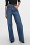 ONLY ONLHOPE EX HW WIDE DNM ADD465 NOOS - Dames Jeans - Wijd vallend 5 pocket model met hoge taille - Maat 30/32