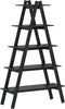 vidaXL - Opbergek - 5-laags - A-vorm - 110x40x180,5 - cm - massief - grenenhout