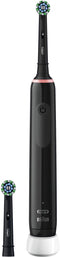 Oral-B Pro 3 - 3000 Elektrische Tandenborstel - 3 poetsstanden - Zwart (1 extra opzetborstel)