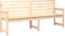 vidaXL - Tuinbank - 203,5x48x91,5 - cm - massief - grenenhout