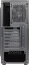 Aerocool Delta - Midi Tower PC - ATX Micro-ATX Mini-ITX - Plexiglas zijpaneel - Zwart