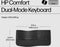 HP 680 Comfort - Draadloos Toetsenbord - Dual-Mode Azerty met AI-toets - Zwart