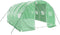 vidaXL - Tuinkas - met - stalen - frame - 12 - m² - 4x3x2 - m - groen