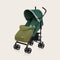 Lionelo Elia - Buggy - Lichte 7kg Duurzame Kinderwagen 5-Punts Gordel Verstelbare Rugleuning Muskietennet Groen
