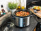 Bestron ASC350 - Slowcooker 3,5L - 3 programma's keramische pan glazen deksel - Zilver