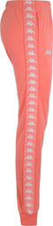 Kappa Dames Joggingbroek - Maat M - Roze (Dk Peach / White An)