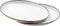 Barebones Emaille Plate / Borden - 2 stuks - Egg Shell