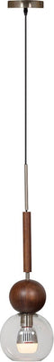 BePureHome Babble Hanglamp - Glas - Bruin - 52x18x18