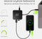 Green Cell AK61 - USB-C Hub - 6 poorten HDMI Ethernet 1Gbps 3x USB 3.0 - Zilver