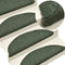 vidaXL - Trapmatten - zelfklevend - 10 - st - 65x21x4 - cm - naaldvilt - groen