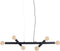 Zuiver Hawk Hanglamp Breed - Zwart