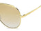 Marc Jacobs Zonnebril Dames Piloot Goud/goud