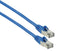 FTP CAT 5e netwerk kabel 0,25 m blauw