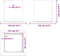 vidaXL - Spokkels - vierkant - 4 - st - 101x101 - mm - gepoedercoat - staal - antraciet