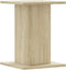 vidaXL - Plantenstandaards - 2 - st - 30x30x40 - cm - bewerkt - hout - sonoma - eiken