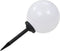 vidaXL LED-solarlampen rond 30 cm RGB 2 st