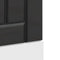 vidaXL - Vaatwaspaneel - Lucca - bewerkt - hout - zwart