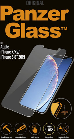 PanzerGlass 2661 - Screenprotector - Gehard glas - Geschikt voor iPhone X/XS