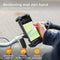 Nuvance Telefoonhouder Fiets - 360° Draaibaar - Voor 4,7-6,8 inch - Zwart