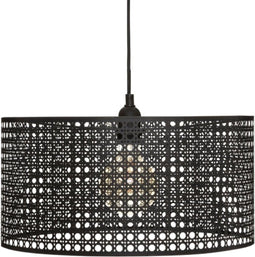 Atmosphera Design metalen hanglamp D38 zwart lamp