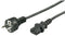 Goobay NK 106 S-200 - Stroomkabel Schuko naar C13 - 10A 250V 2m - Zwart