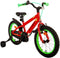 Volare Rocky - Kinderfiets - 16 inch - Handrem en terugtraprem - Rood