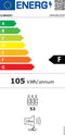Climadiff CEPAGE52DZF - vrijstaande wijnklimaatkast - 52 flessen - 2 zones 5-20 °C - zwart