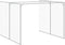 vidaXL - Hondenhok - met - ren - 214x457x181 - cm - gegalvaniseerd - staal - antraciet