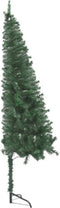vidaXL - Kunstkerstboom - hoek - 180 - cm - PVC - groen