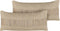 LUINA - Sierkussen set van 2 - Beige - 45 x 45 cm - Jute