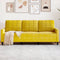 vidaXL - Driezitsbank - 180 - cm - fluweel - geel