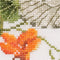Thea Gouverneur - Borduurpakket met telpatroon - 437 - Voorgesorteerde DMC Garens - Oost-Indische Kers Vlinder - Linnen - 29 cm x 18 cm - DIY Kit