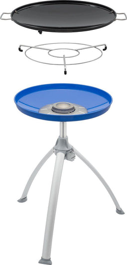 CADAC Dometic - Skottelbraai - Gasbarbecue met pandrager en draagtas - Blauw