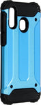 iMoshion Hoesje Geschikt voor Samsung Galaxy A40 Hoesje - iMoshion Rugged Xtreme Backcover - Lichtblauw